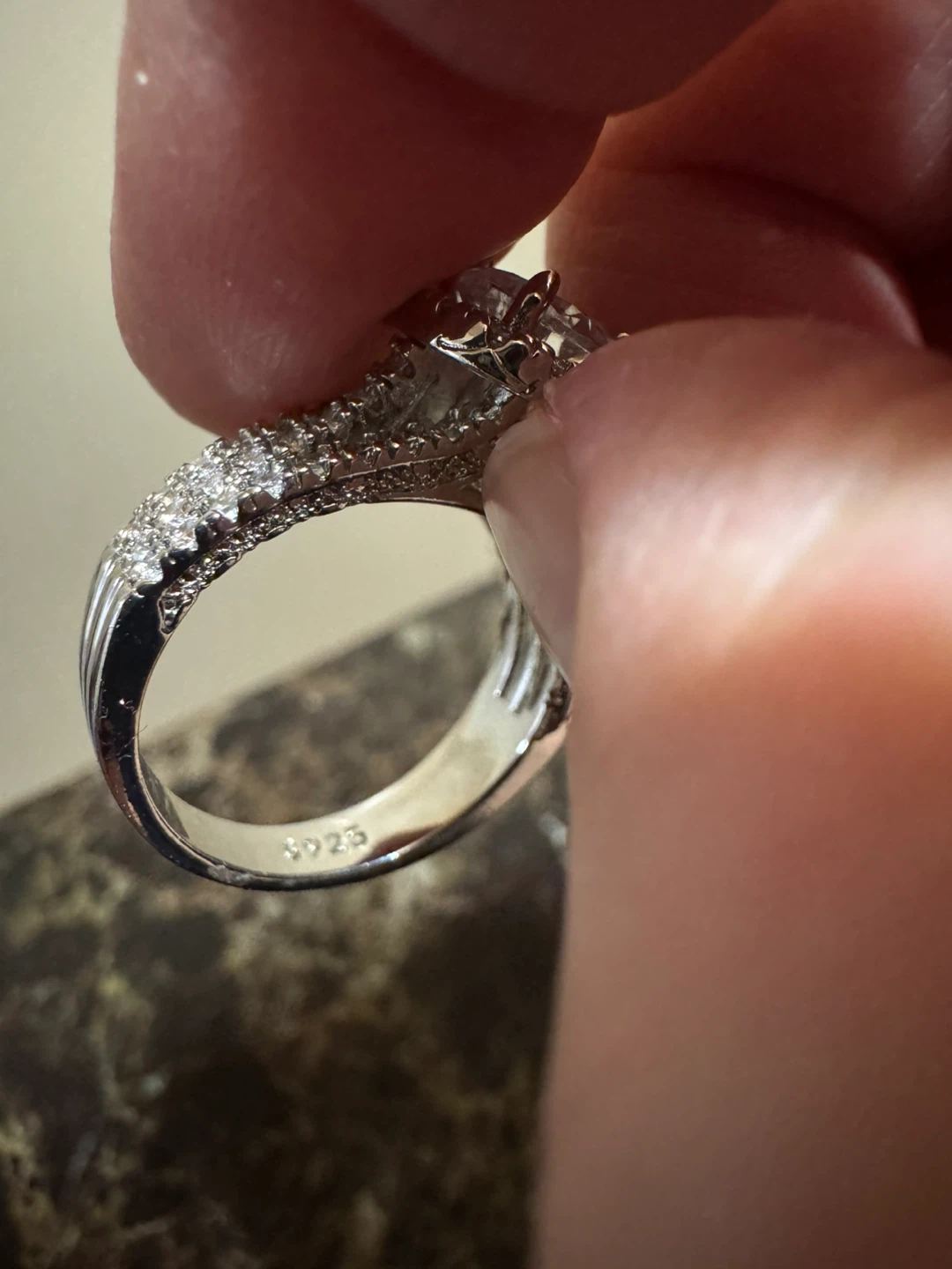 925 Sterling Silver Ring size 9 - photo 3