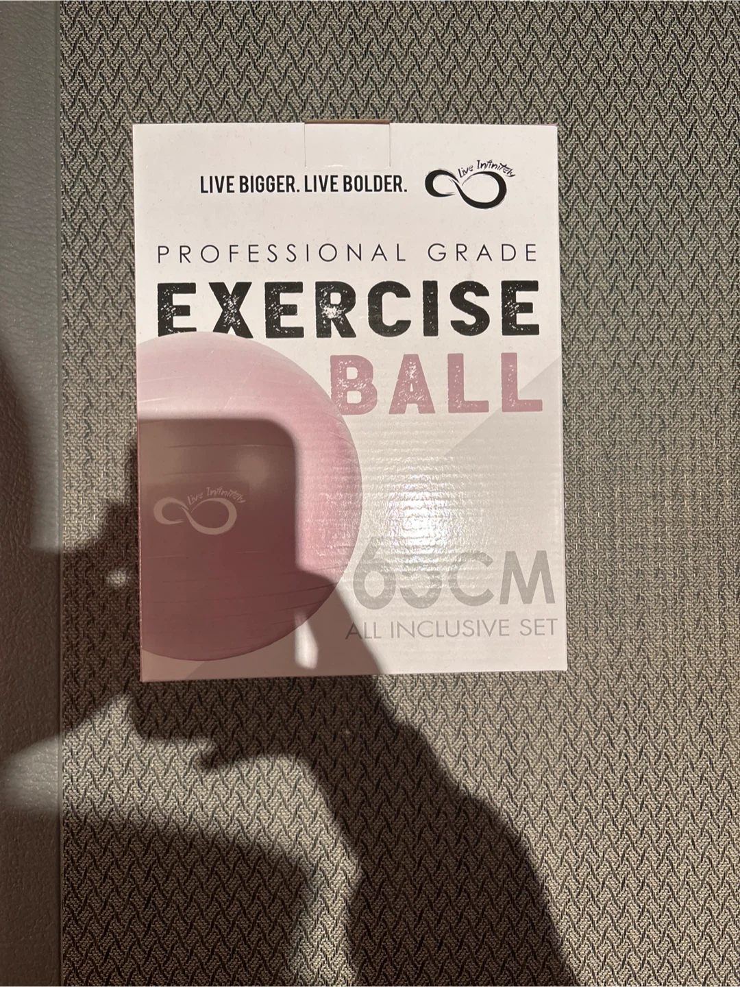 Live Infinitely Exercise Ball - 65cm - New in Box