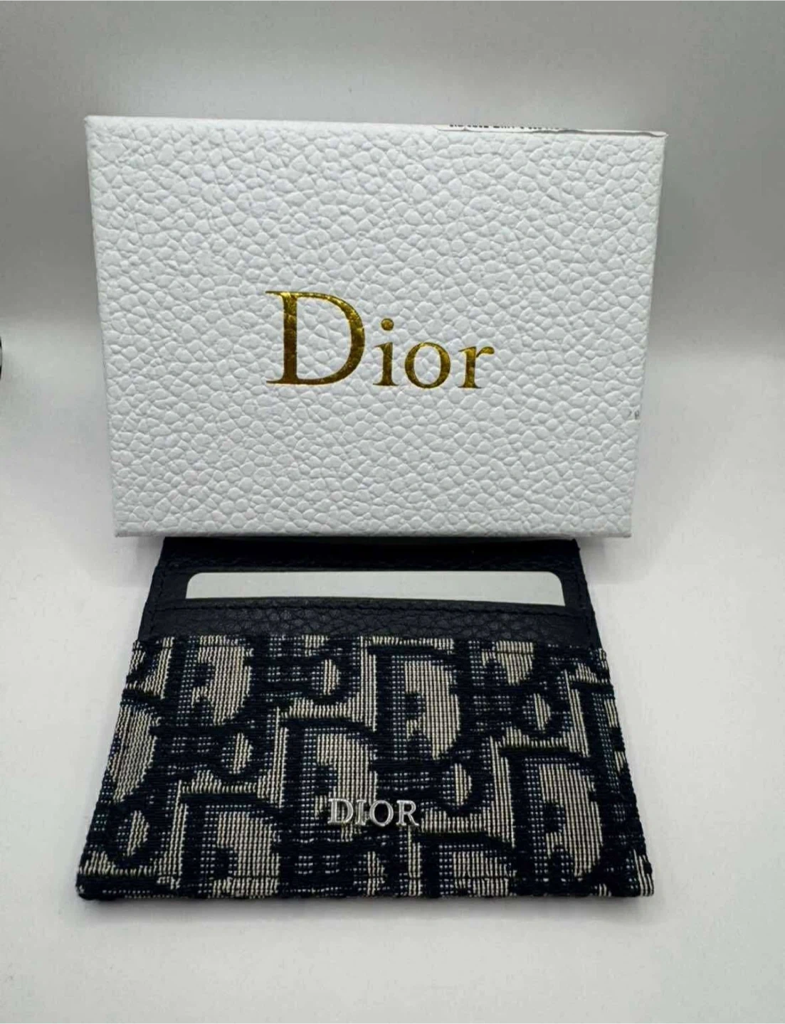 Dior Card Holder with Box