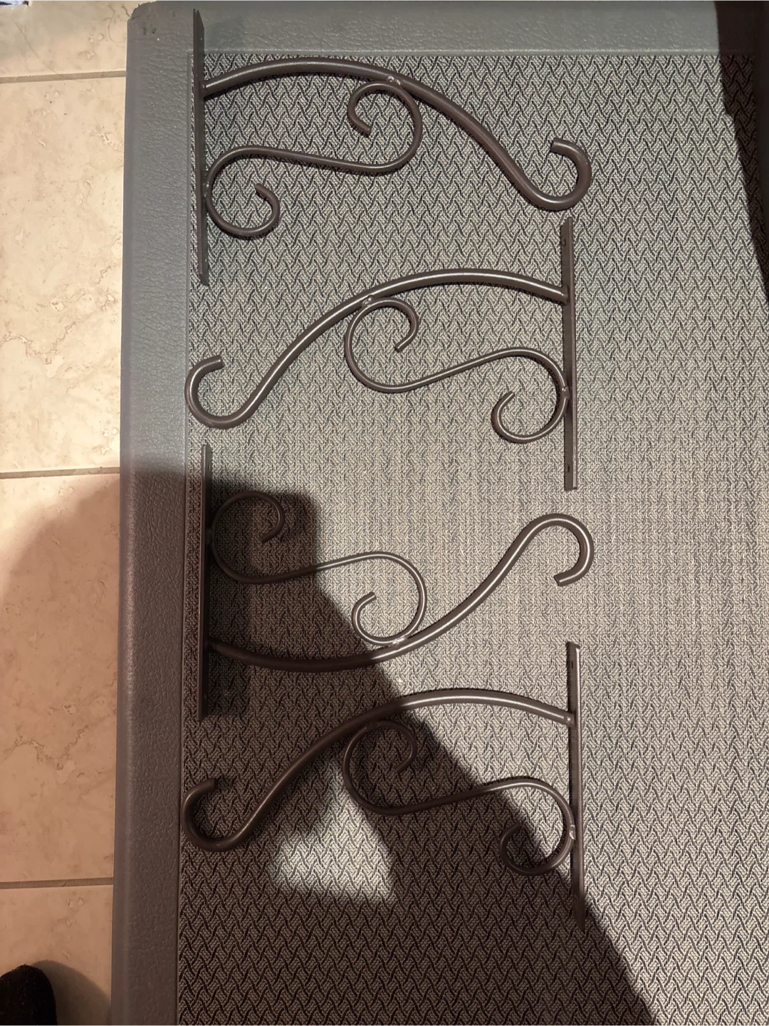 Set of 4 Metal Plant Hanger Brackets