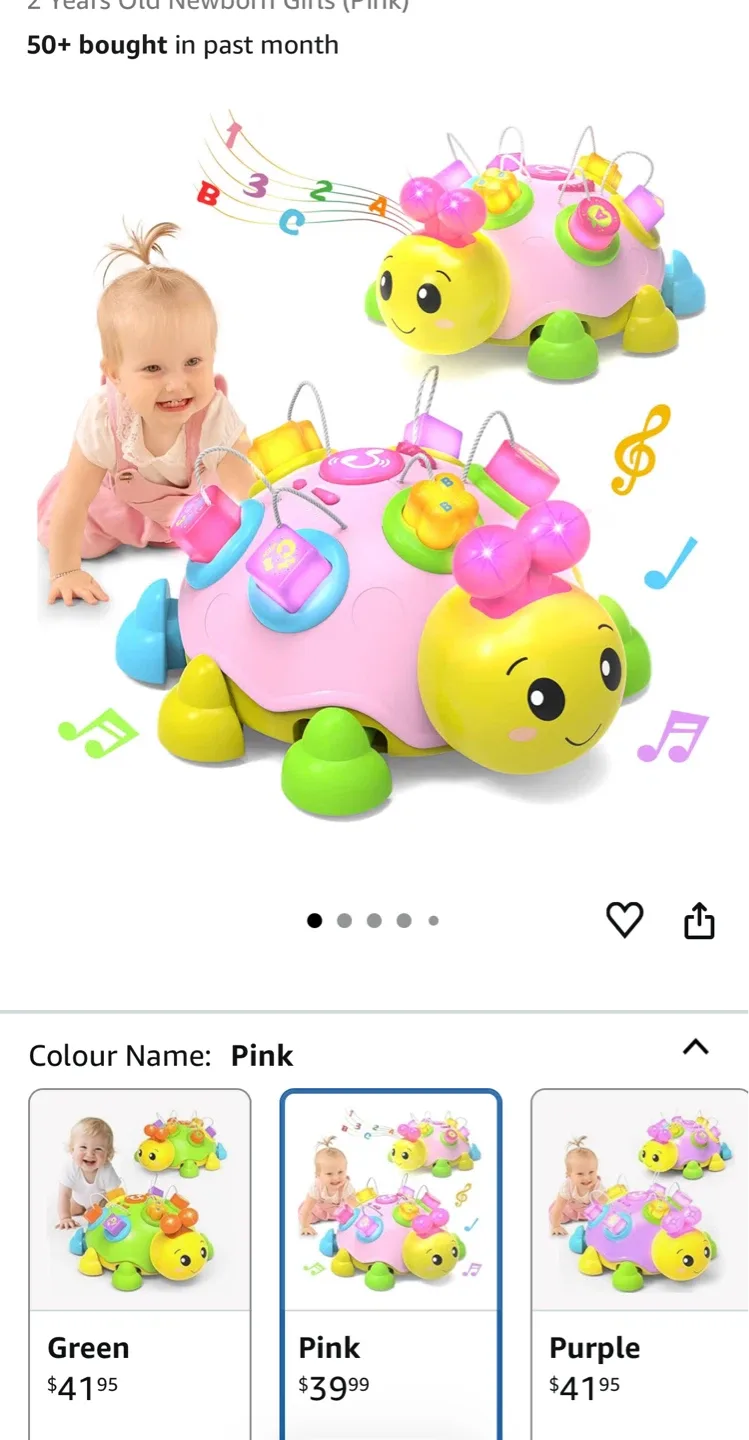 Baby crawling toy, Montessori toy image indicator(6)