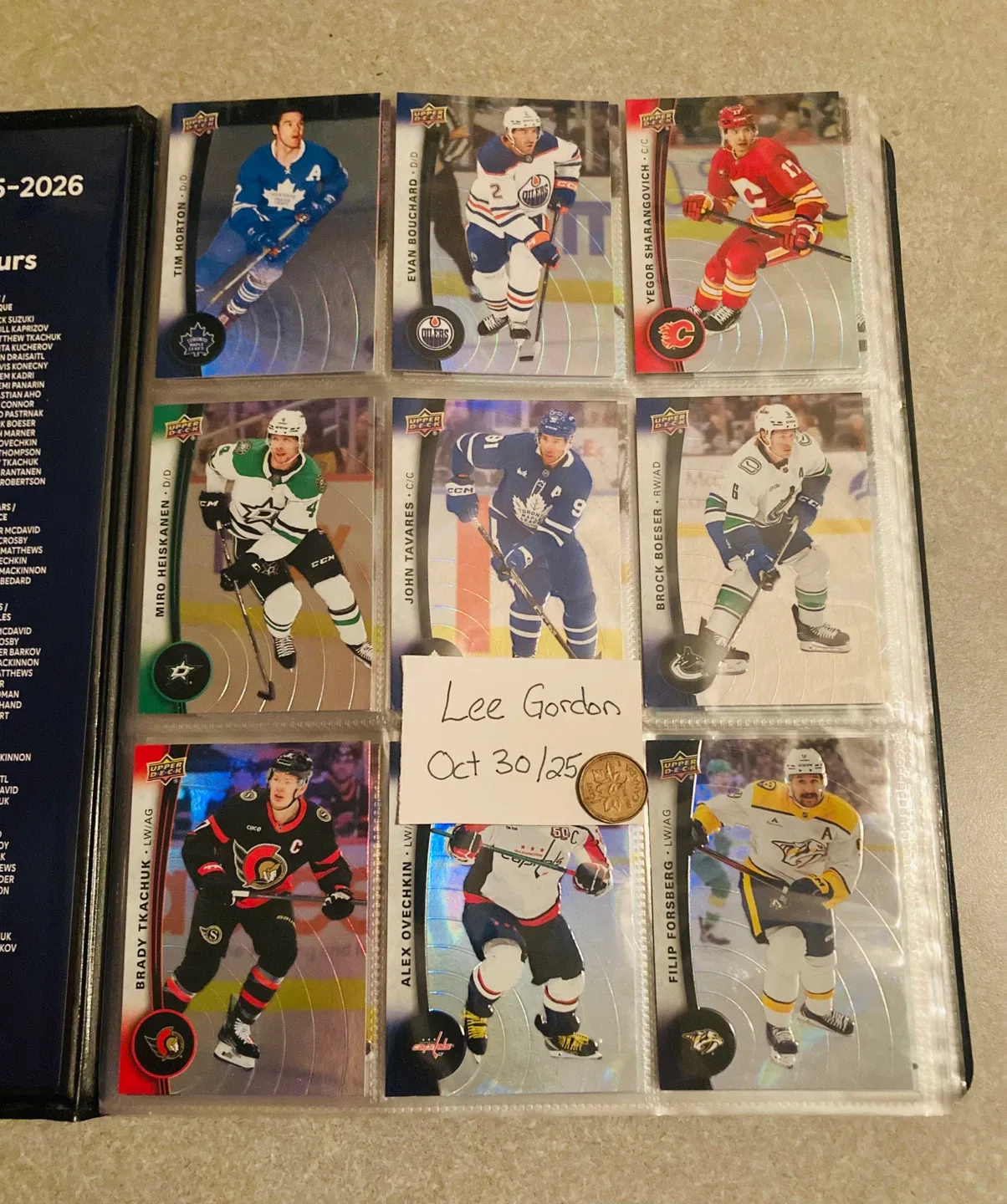 2025/26 Tim Hortons Almost Master hockey set image indicator(2)