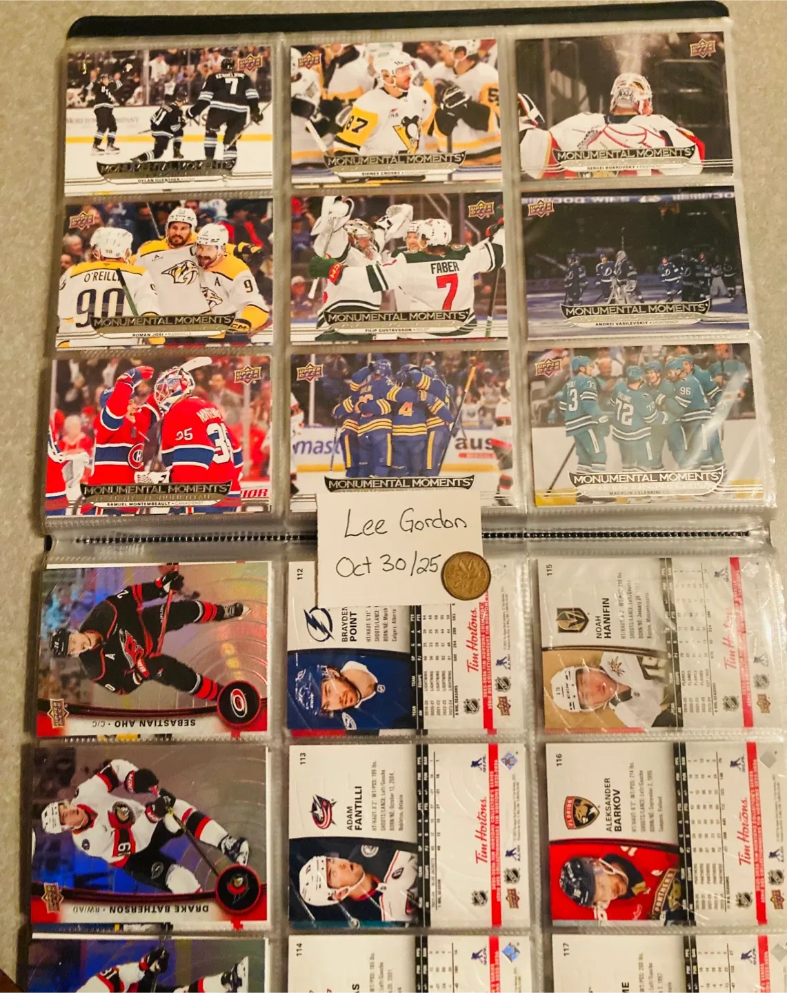2025/26 Tim Hortons Almost Master hockey set image indicator(3)