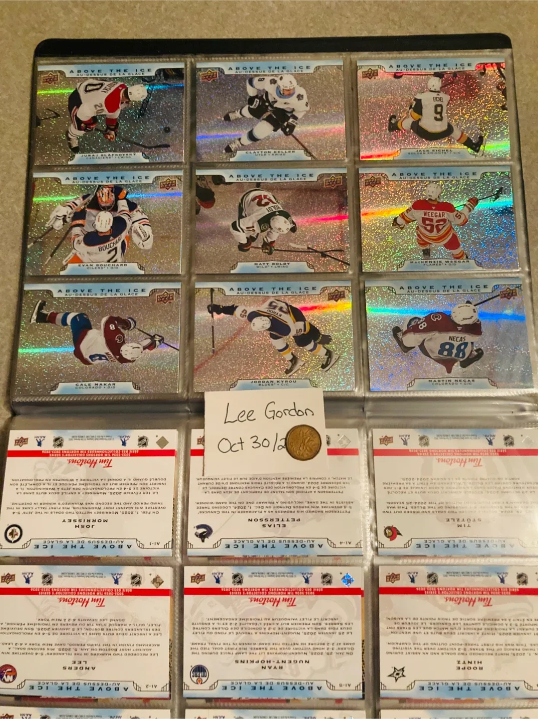 2025/26 Tim Hortons Almost Master hockey set image indicator(6)