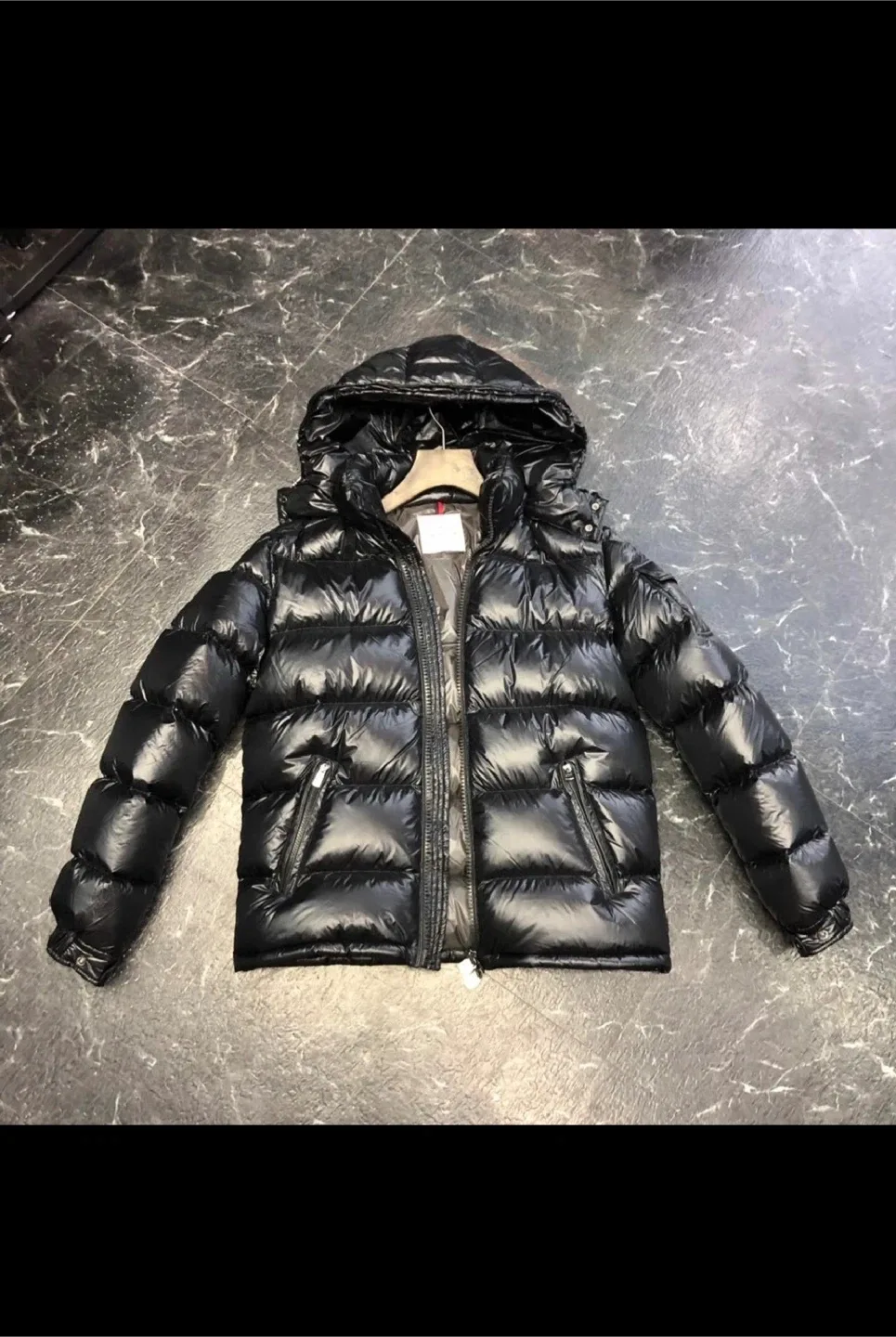 Moncler Black Puffer Jacket image indicator(2)