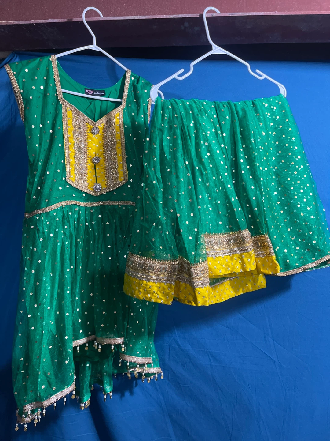 Zia Collections Green & Yellow Dress - photo 2