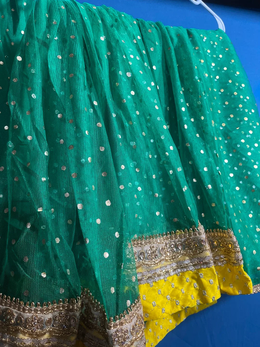 Zia Collections Green & Yellow Dress image indicator(5)