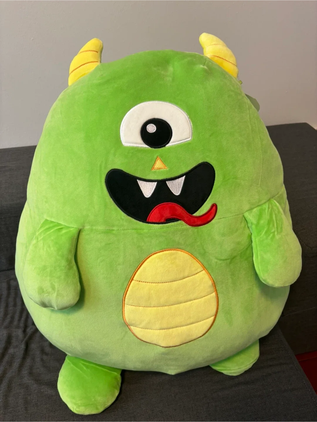 HUGE Green Monster Plush - Canada’s Wonderland Basketball Prize
