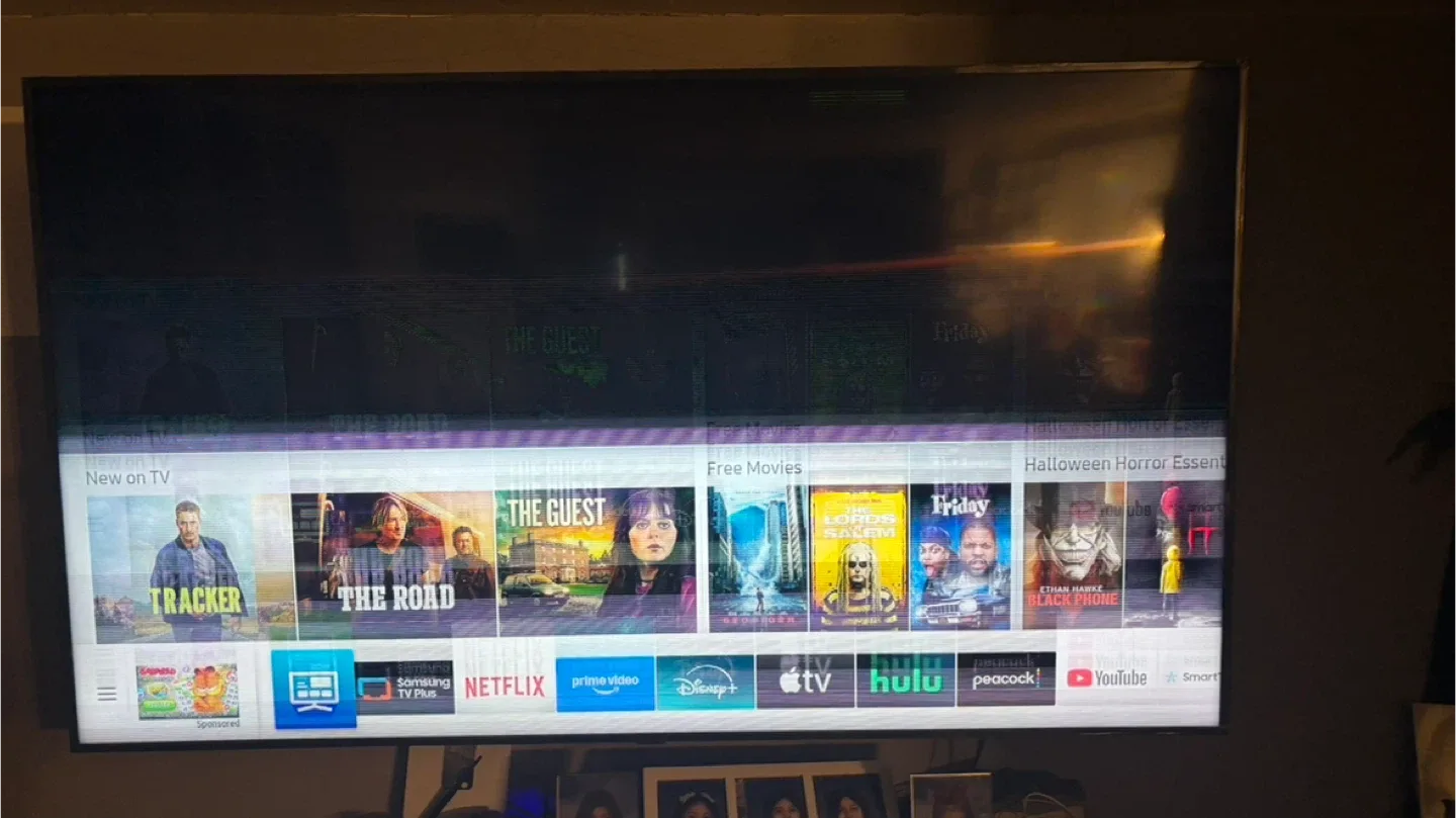 Samsung smart 86 inch image indicator(2)