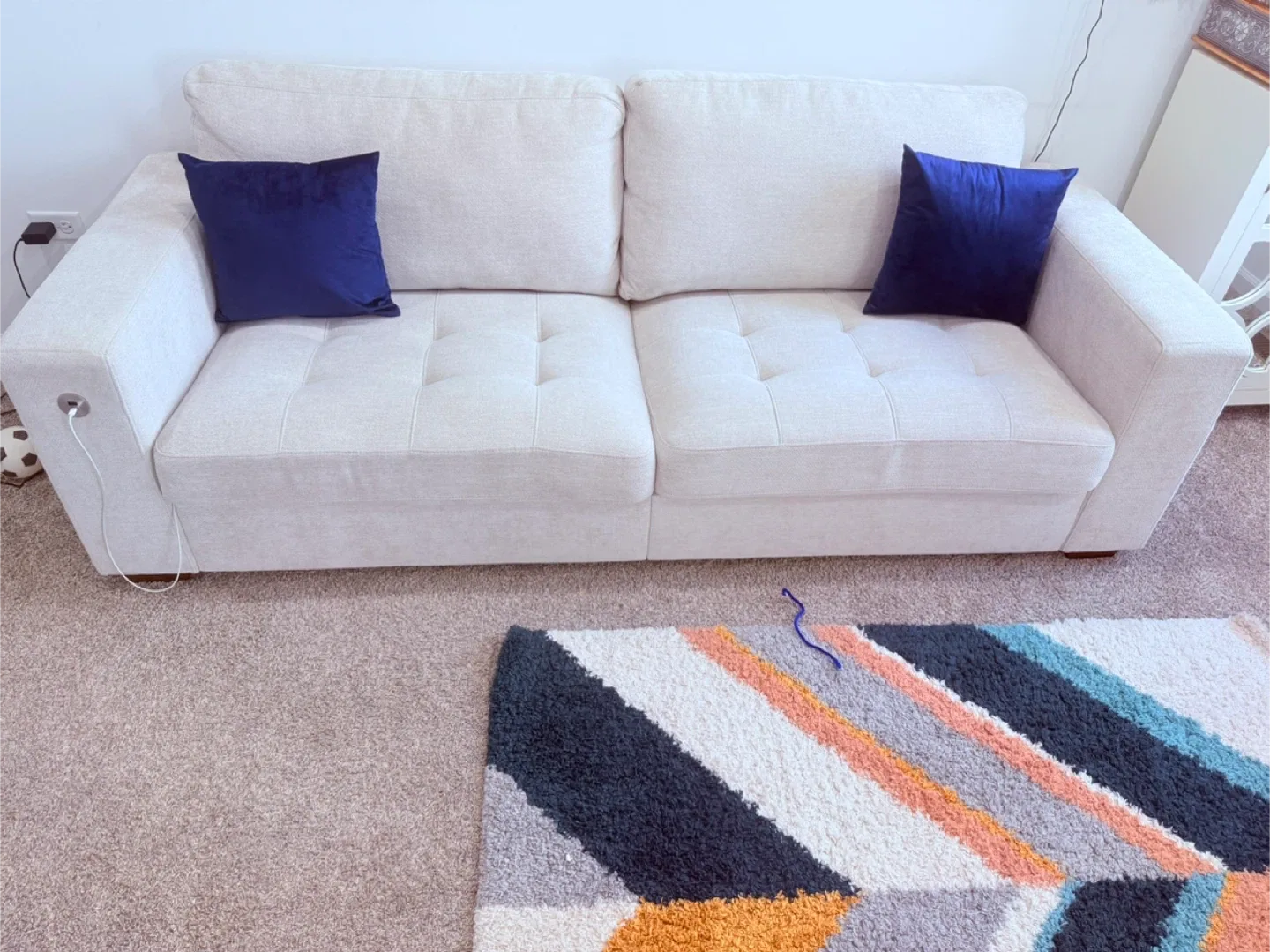 Sofa with loveseat for sale thumbnail