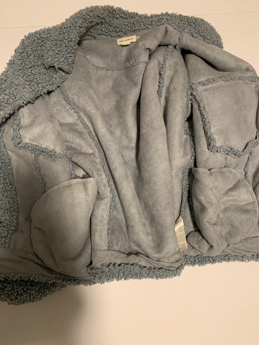 Good American Sherpa Jacket Size 3/4 - photo 4