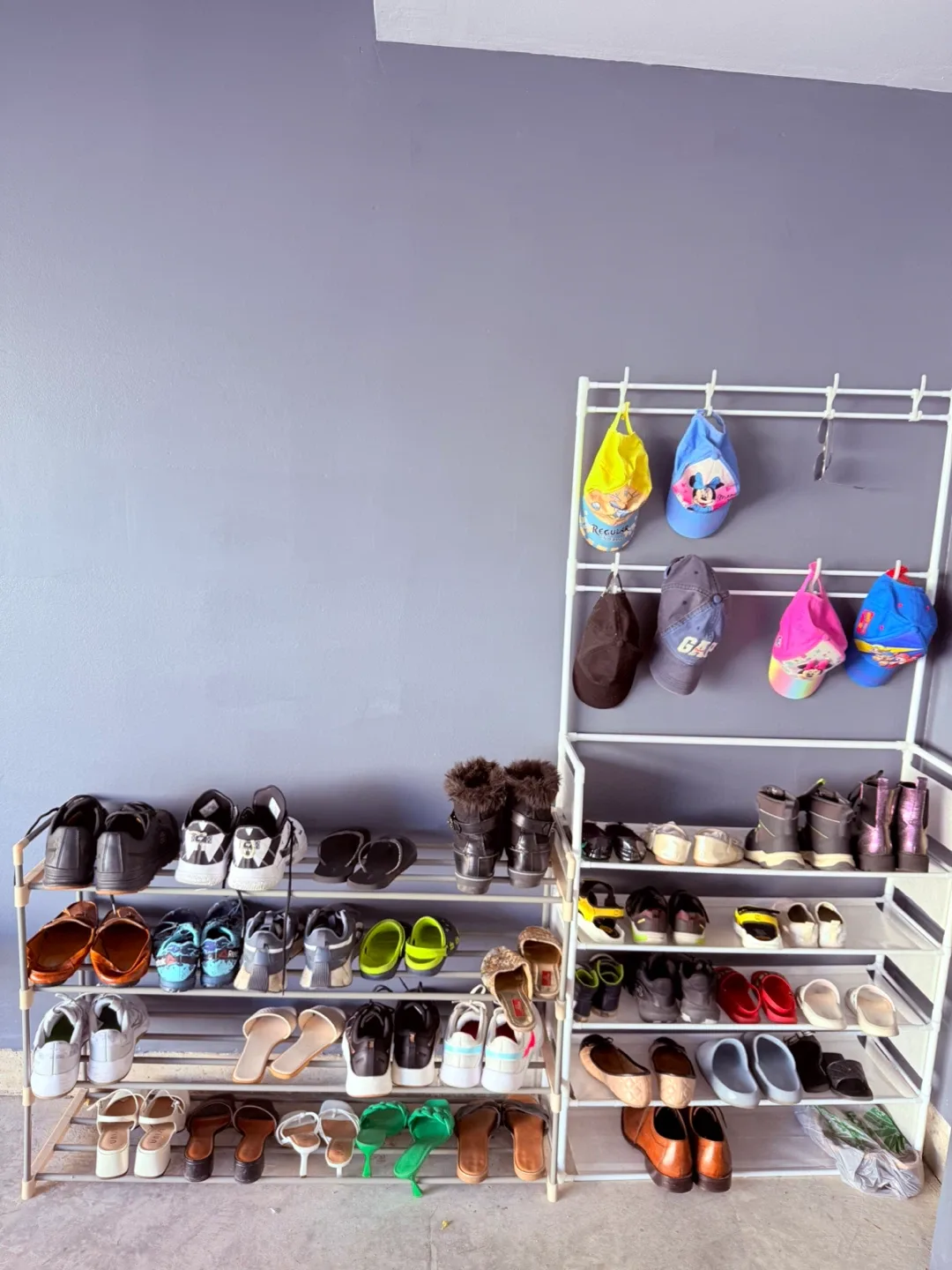 Shoe rack - white thumbnail