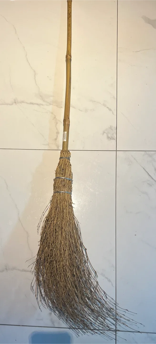 Halloween 45” witch Broom