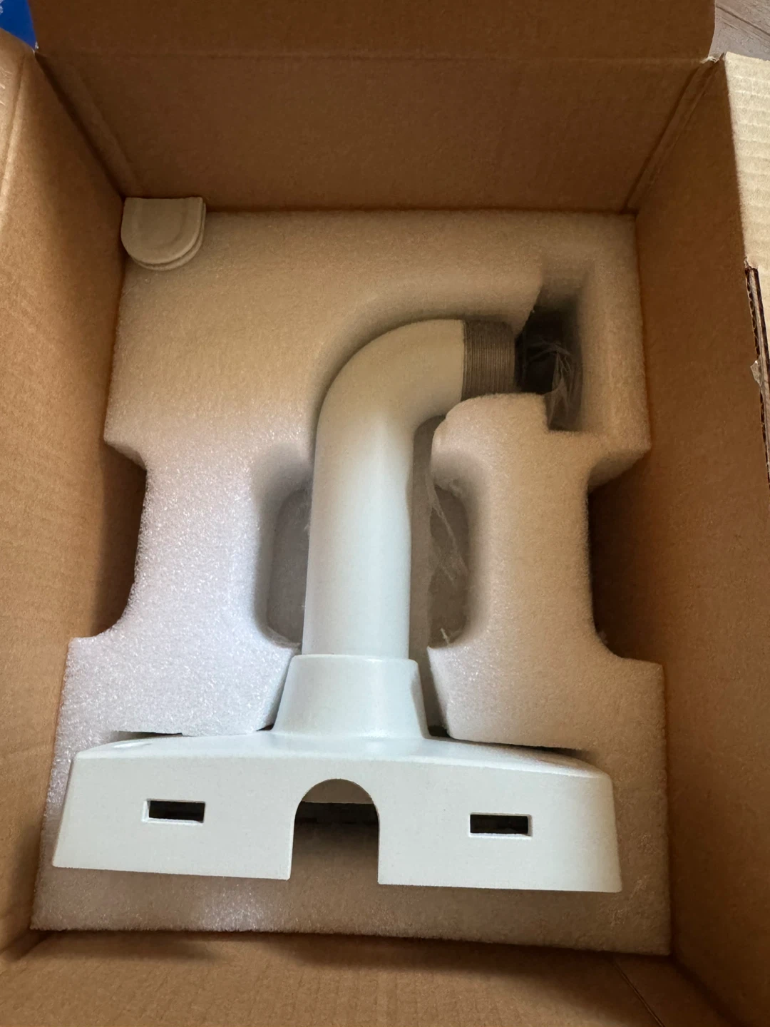White Security Camera Mounting Bracket - New in Box!