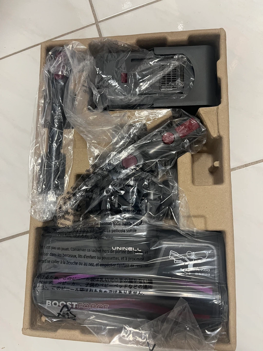 UNINELL Cordless Stick Vacuum Cleaner - New in Box! - photo 2