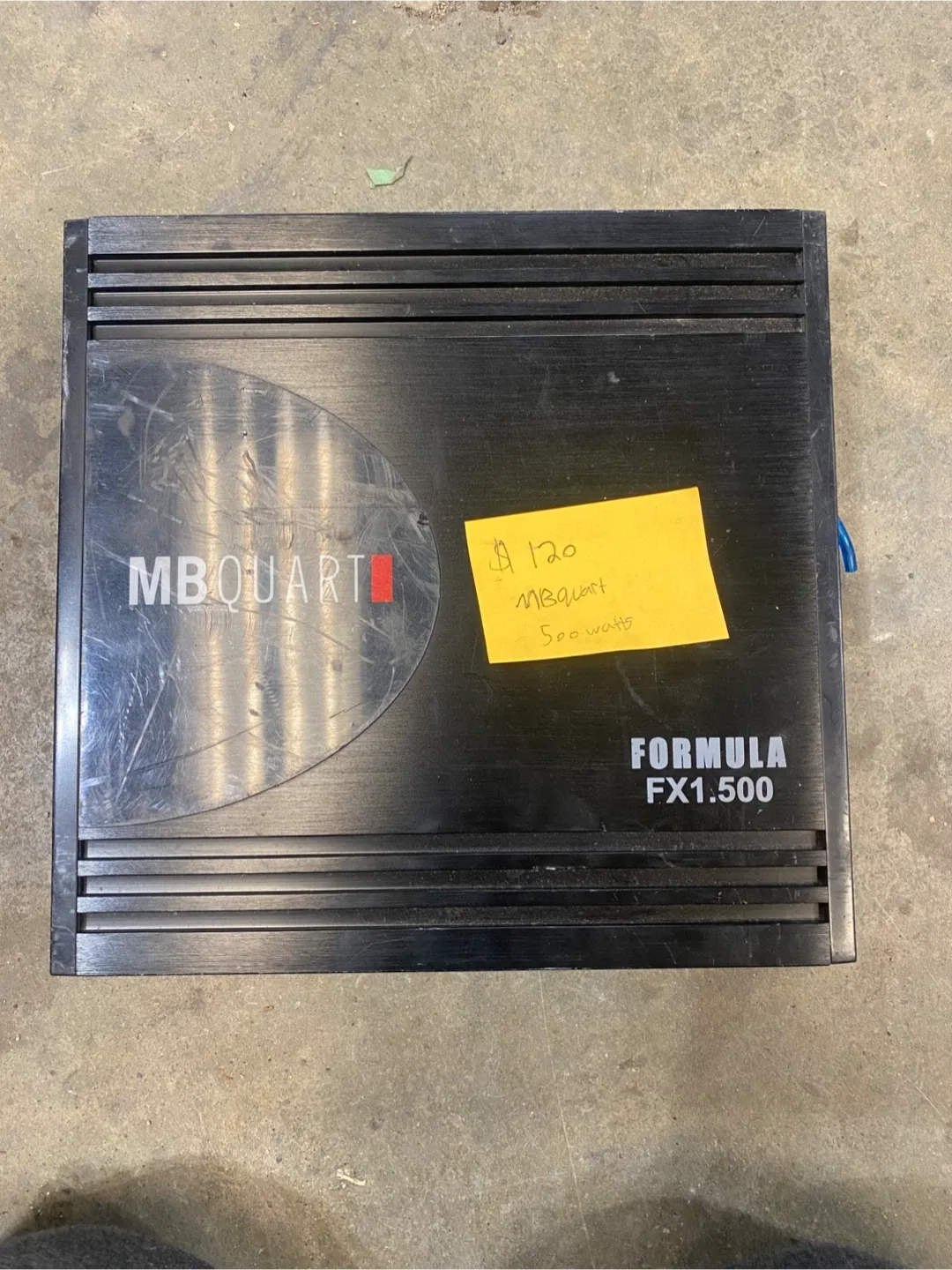 MB Quart Formula FX1.500 Car Amplifier image indicator(3)