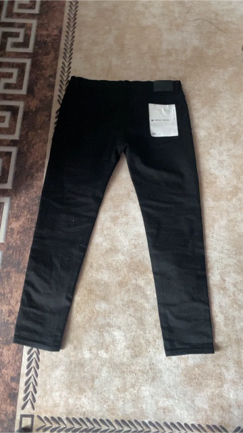 Purple Brand P001 Black Jeans image indicator(2)