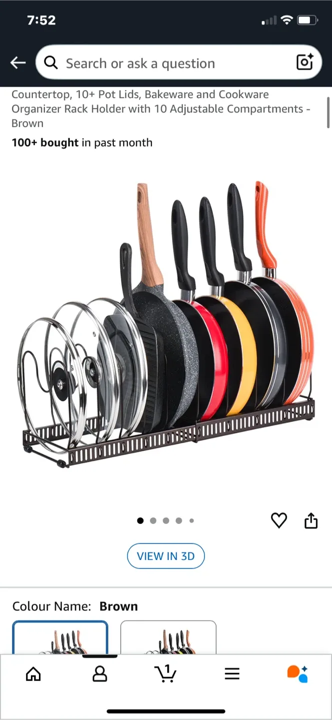 Countertop Pot Lid, Bakeware Rack image indicator(2)