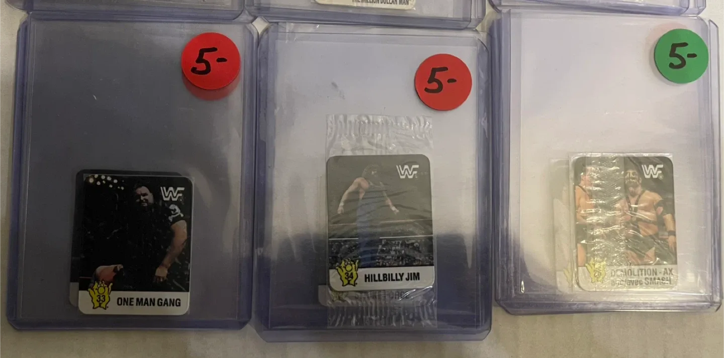 WWF Hostess Trading Cards - Vintage Wrestling Collectibles image indicator(3)