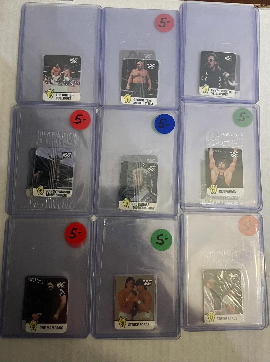 WWF Hostess Trading Cards - Vintage Wrestling Collectibles image indicator(2)