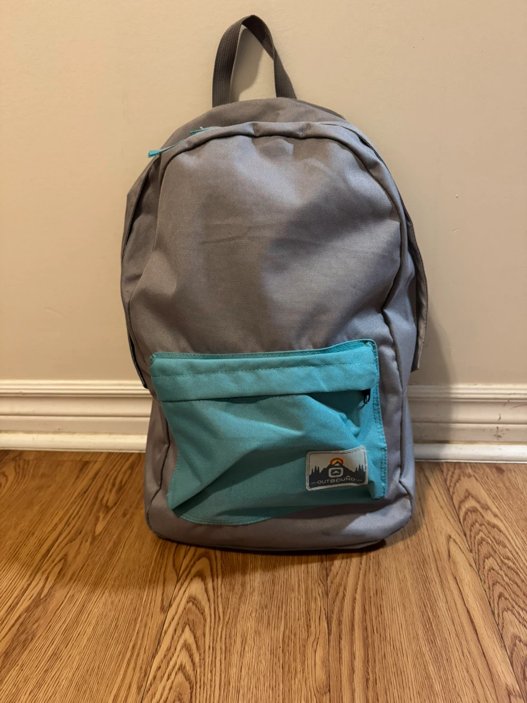 Outbound Kids Backpack - Grey & Teal