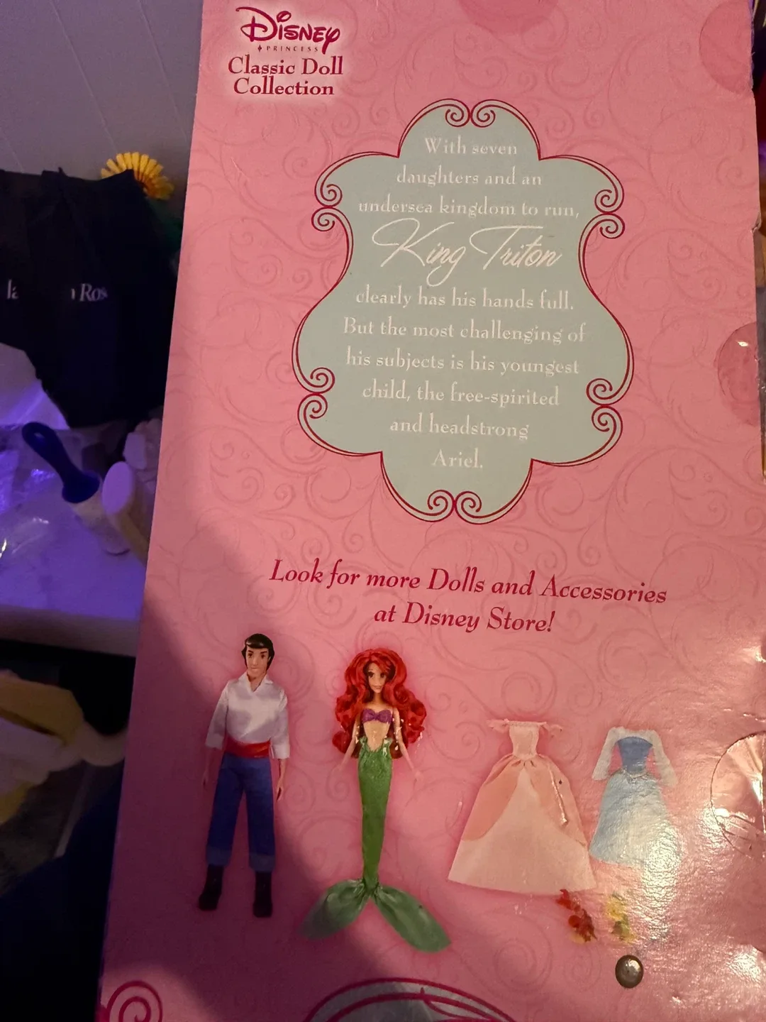 Disney The Little Mermaid King Triton Classic Doll image indicator(2)