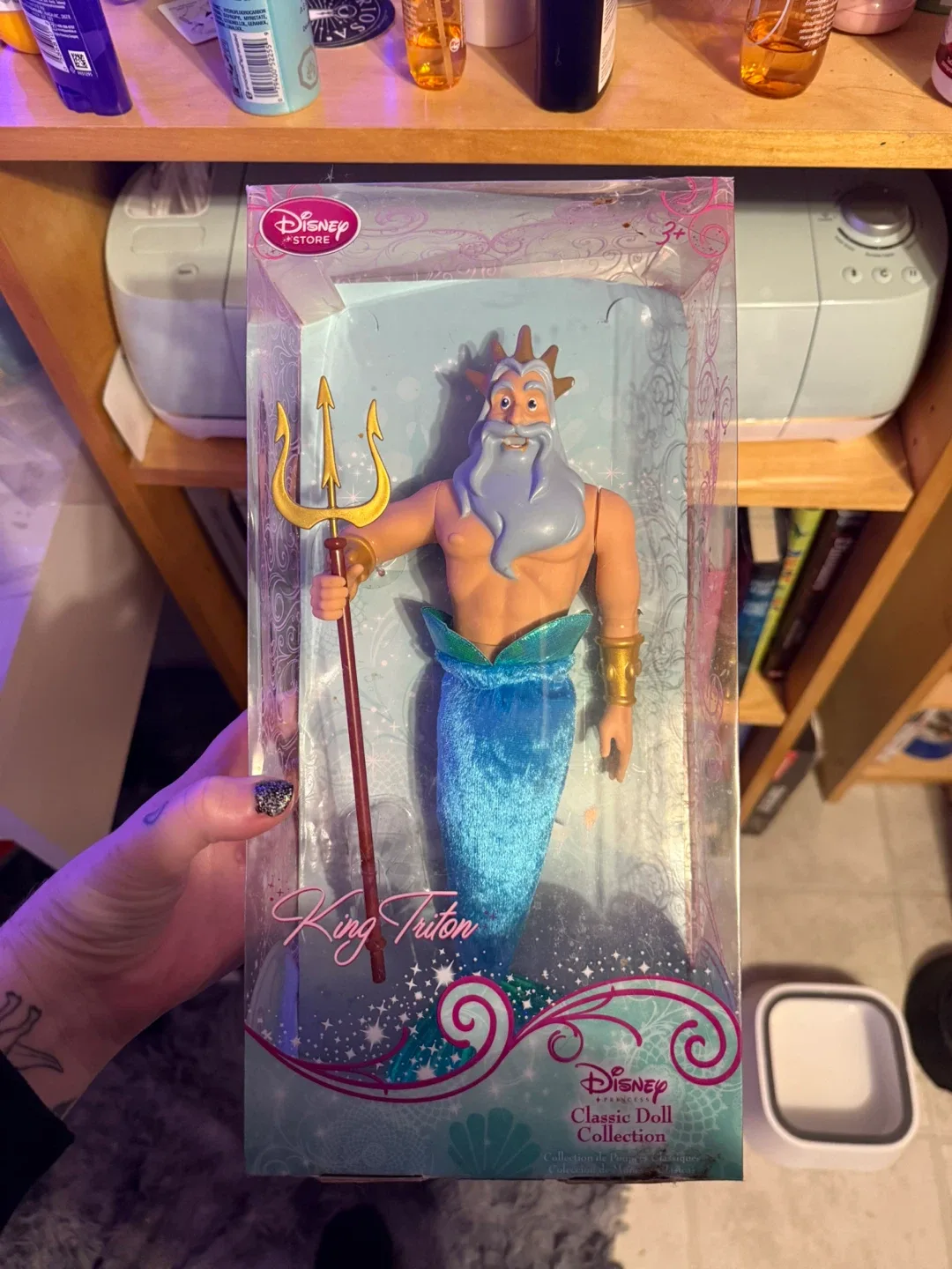 Disney The Little Mermaid King Triton Classic Doll
