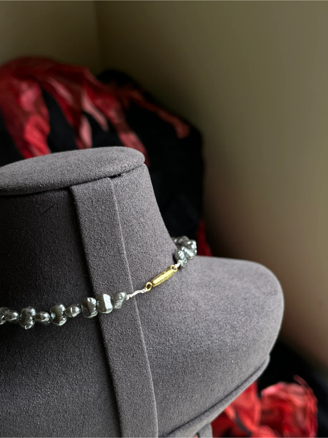 Pearl necklace choker - photo 2