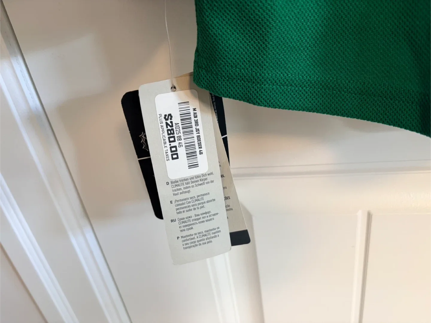 BNWT Authentic Adidas Vancouver Canucks Brock Boeser Jersey 46 image indicator(4)