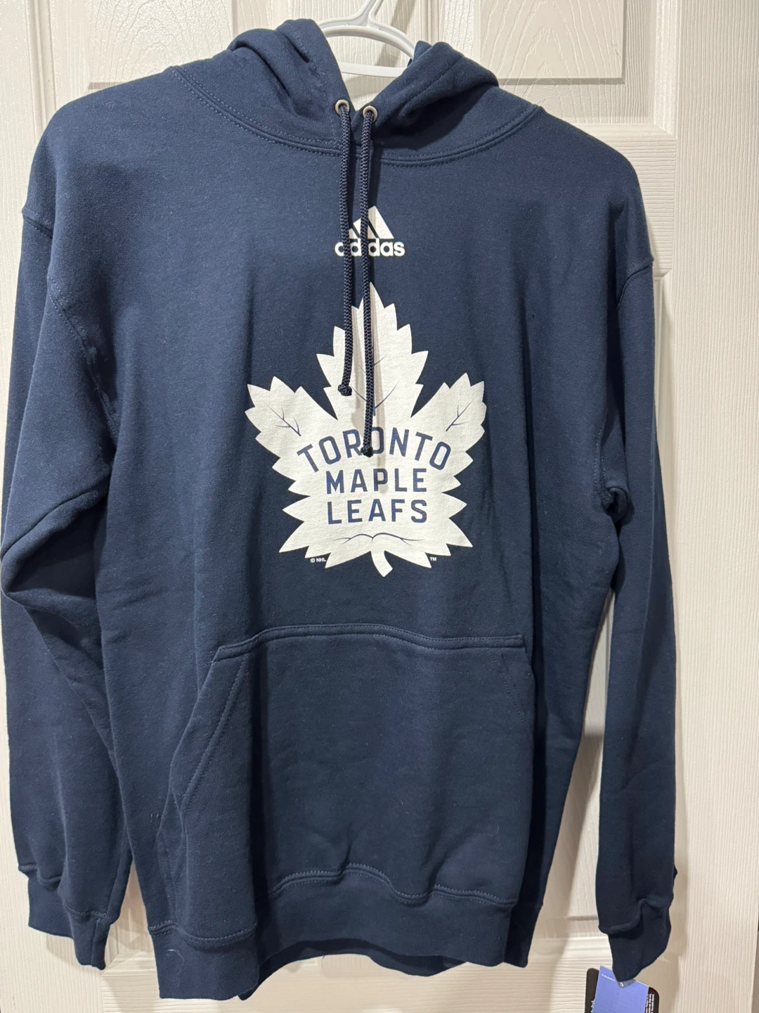 ADIDAS TORONTO MAPLE LEAF HOODIE MEN SMALL NEW WITH TAG