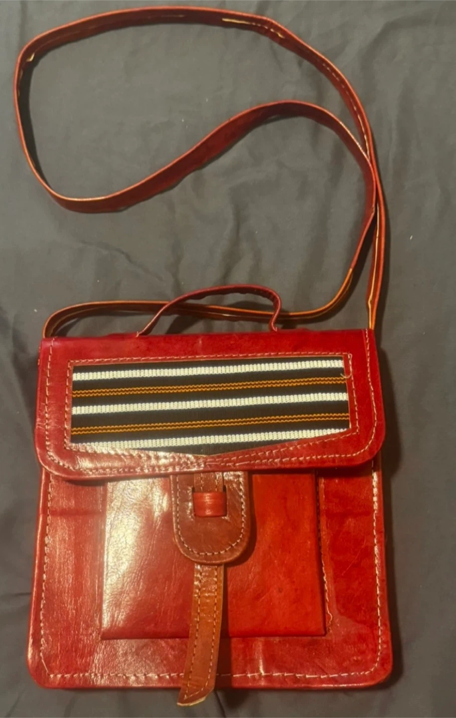 Leather Crossbody Bag