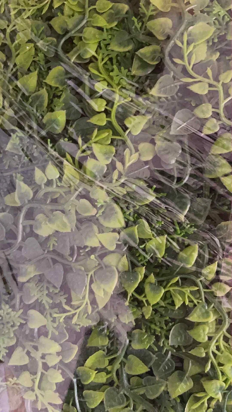 4pc,Artificial Decorative Maya Leaves Wall Panels,20x20 Inches image indicator(8)