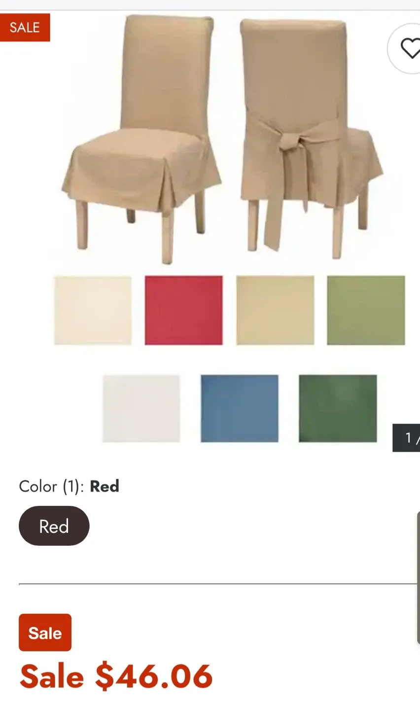 SIX (6) Black fabric dining Chair Covers image indicator(8)