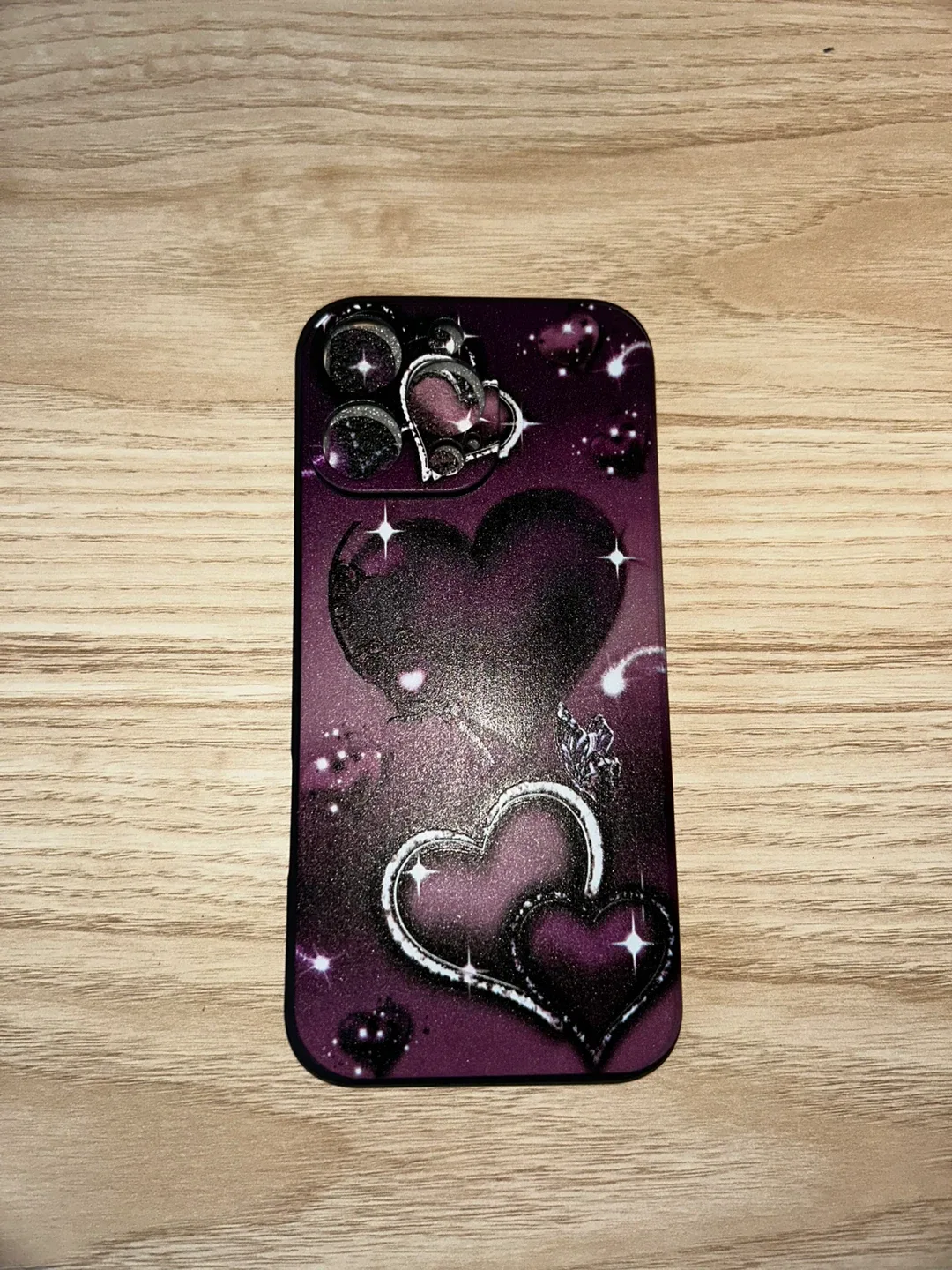 Purple Hearts iPhone 16 Case image indicator(2)