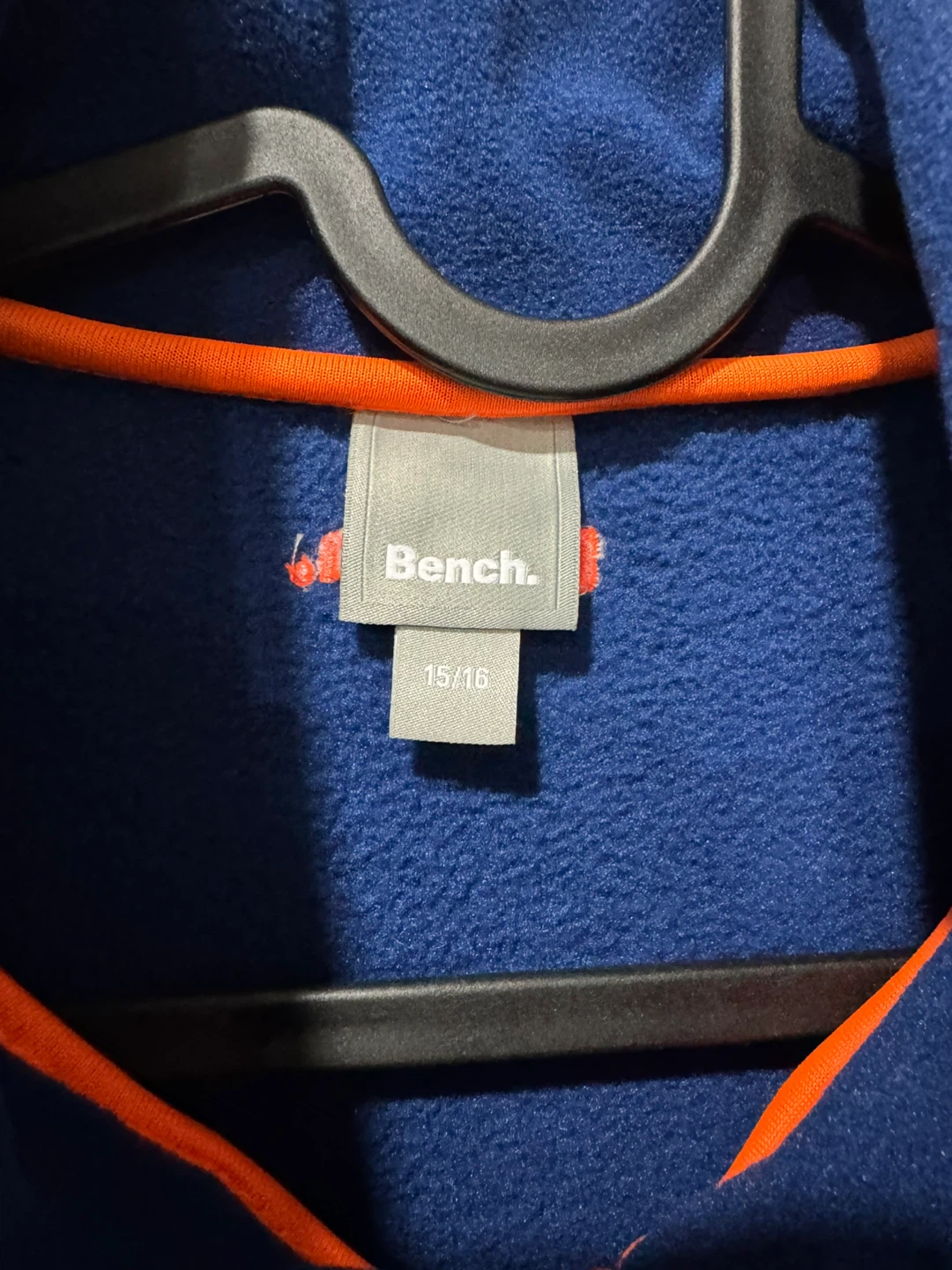 BENCH FLEECE FULL ZIPPER BOYS 15/16 NEW WITH TAG - photo 2