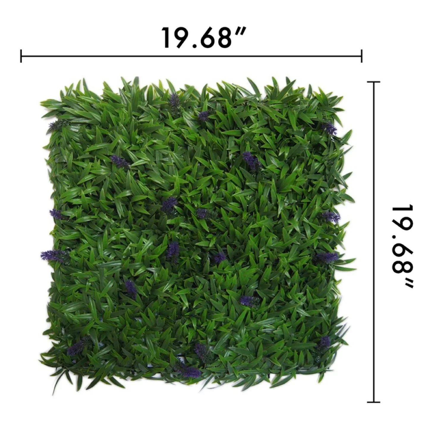 4pc,Artificial Decorative Acapulco Leaves Wall Panels ,20x20 image indicator(2)