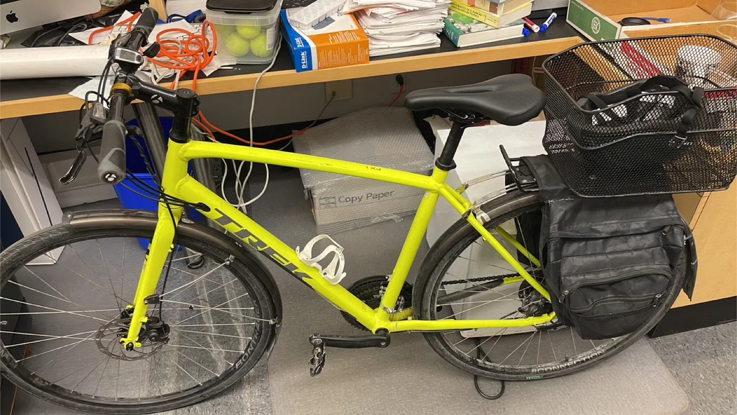 Trek Hybrid Bike - Neon Yellow image indicator(6)