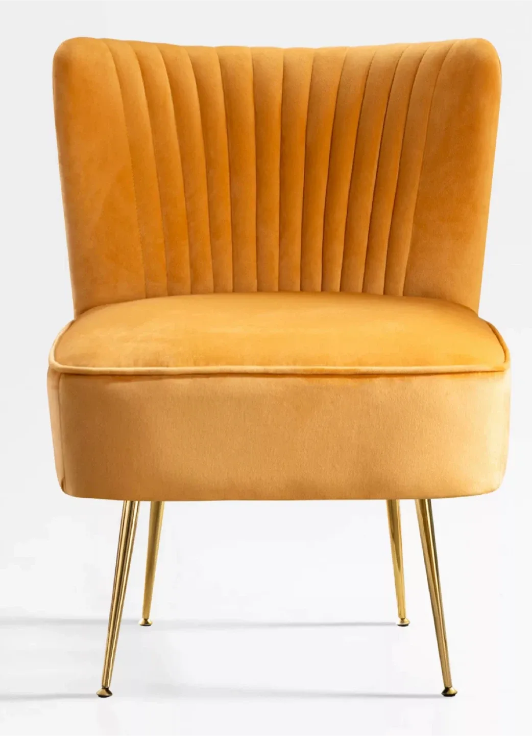 WestinTrends Mid-Century Accent Chair - Mustard image indicator(6)