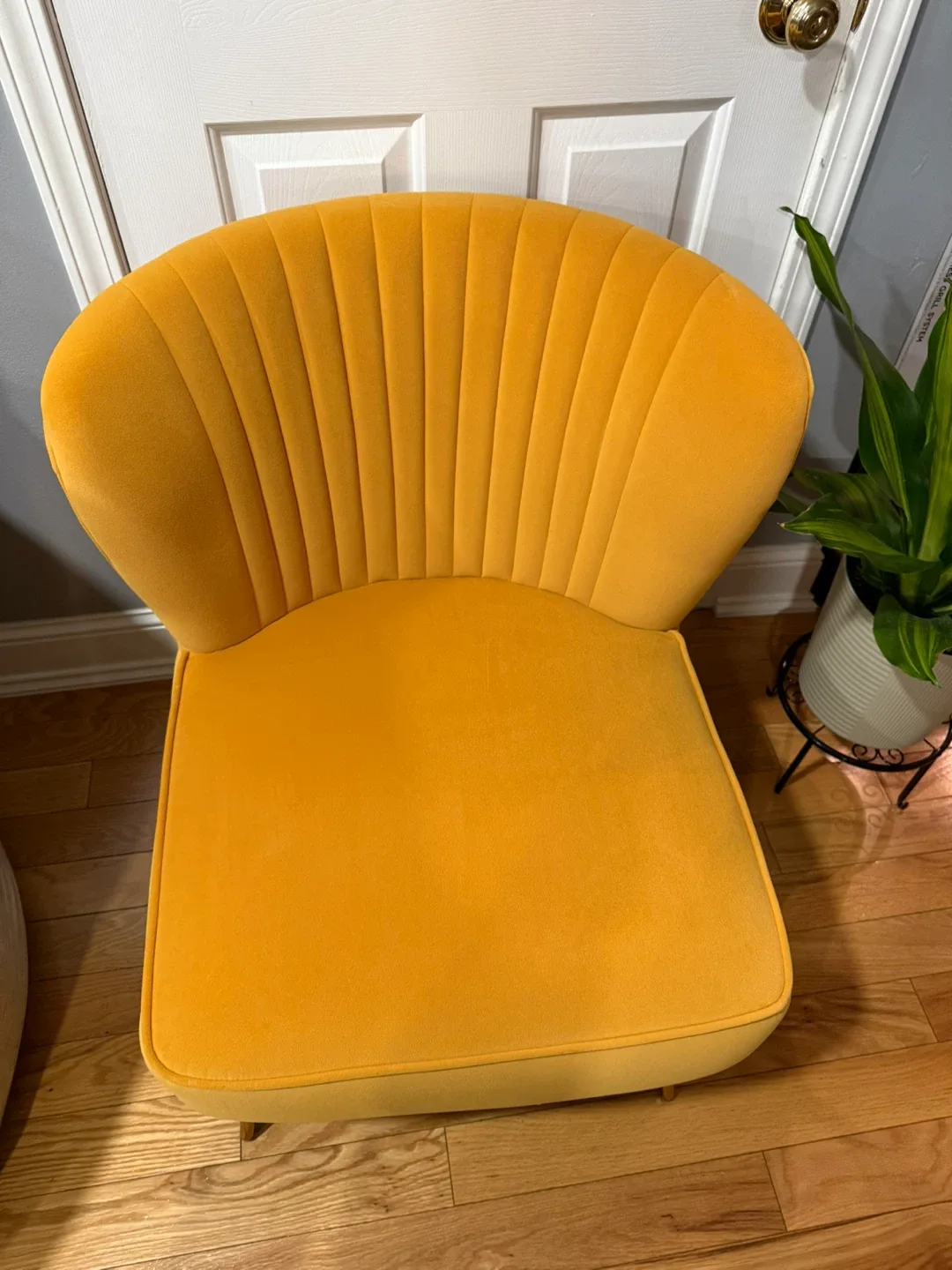 WestinTrends Mid-Century Accent Chair - Mustard image indicator(8)