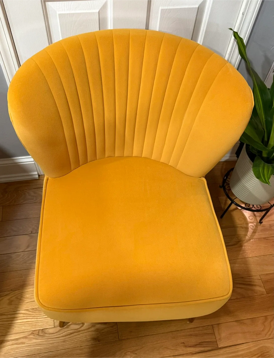 WestinTrends Mid-Century Accent Chair - Mustard image indicator(7)