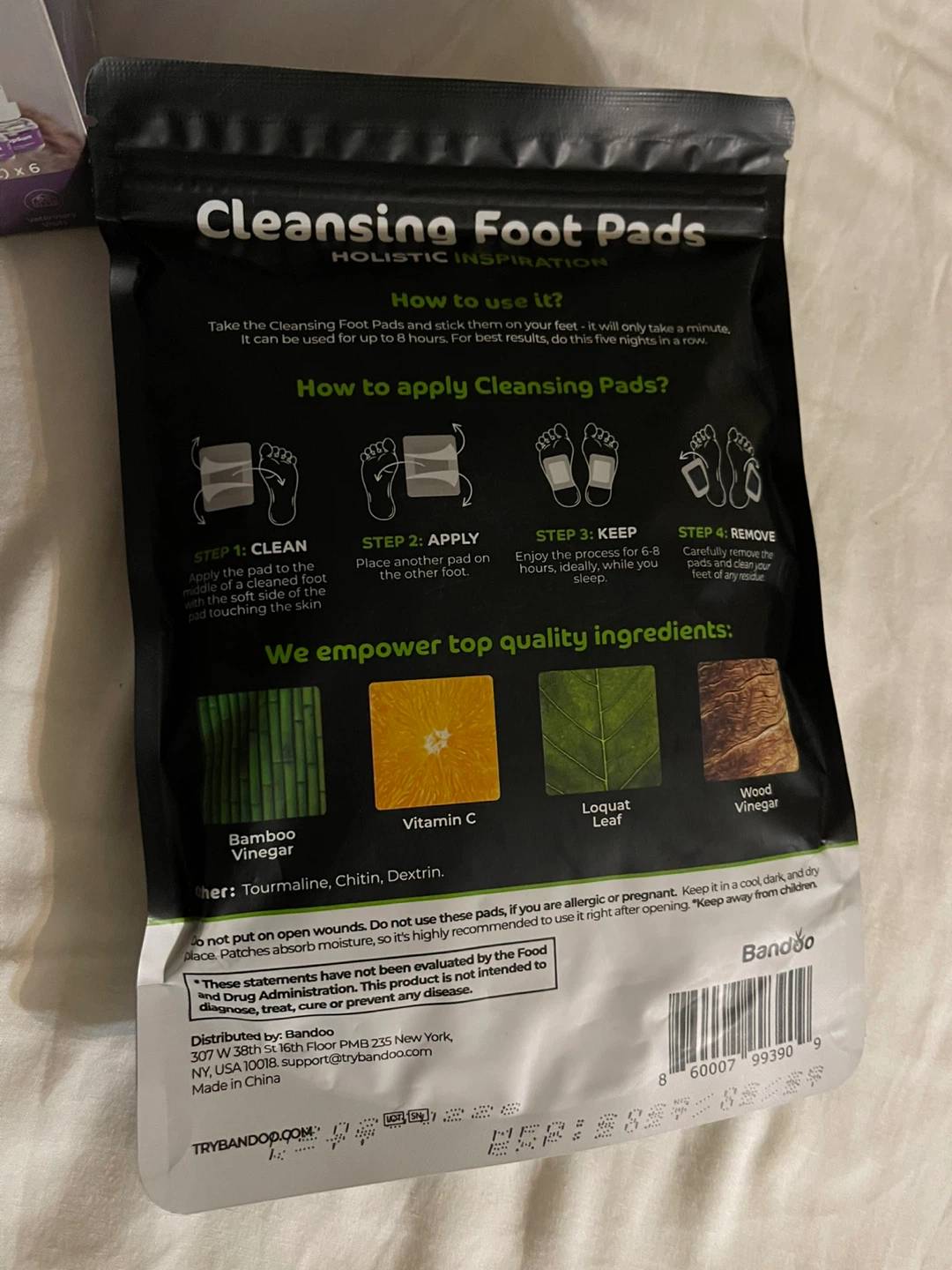 Bando Cleansing Foot Pads - 10 Pads - photo 3