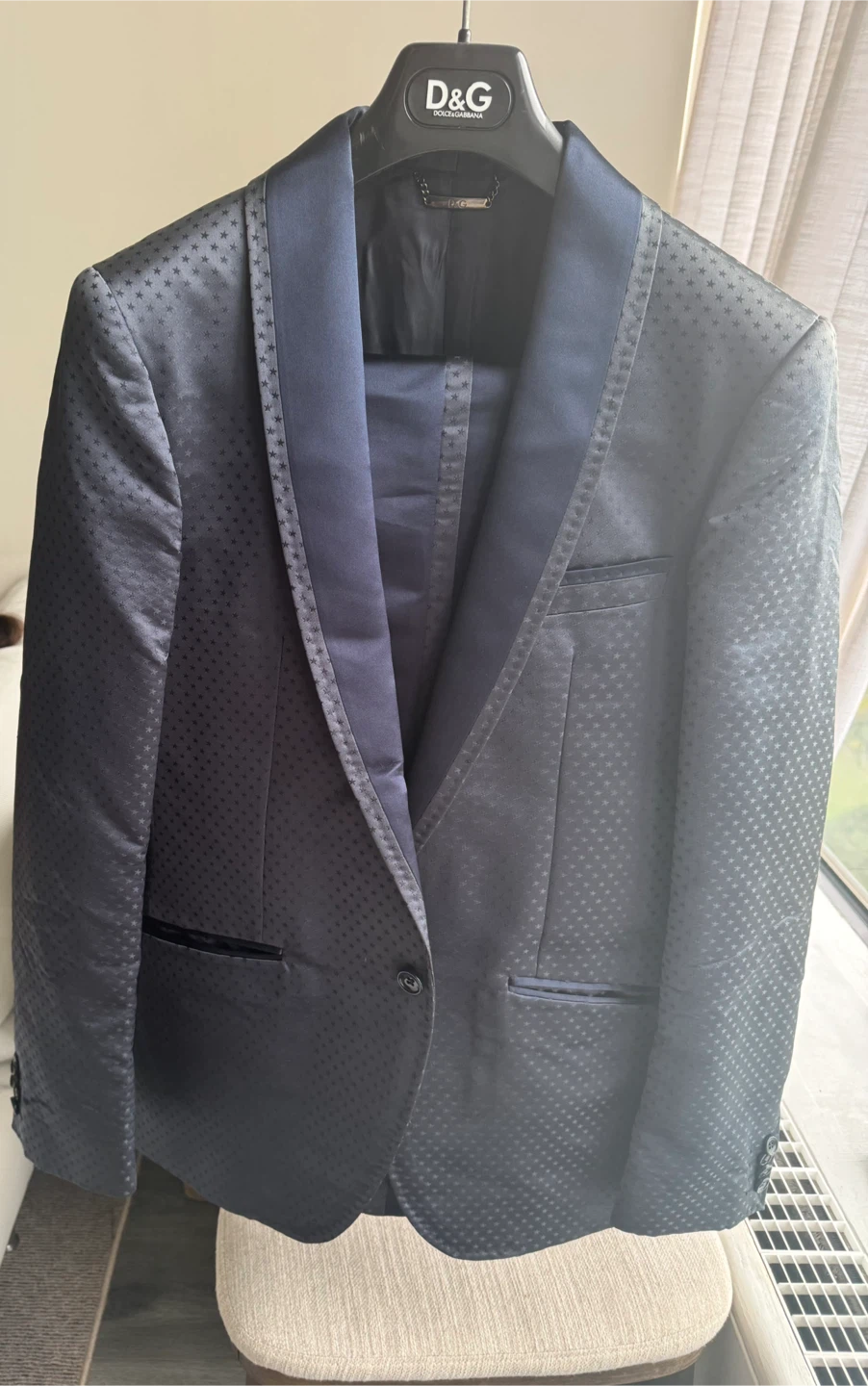 D&G Men's Suit - Navy