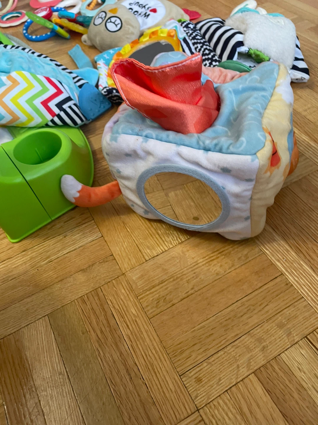 Baby Play Mat with Piano & Soft Blocks - photo 3