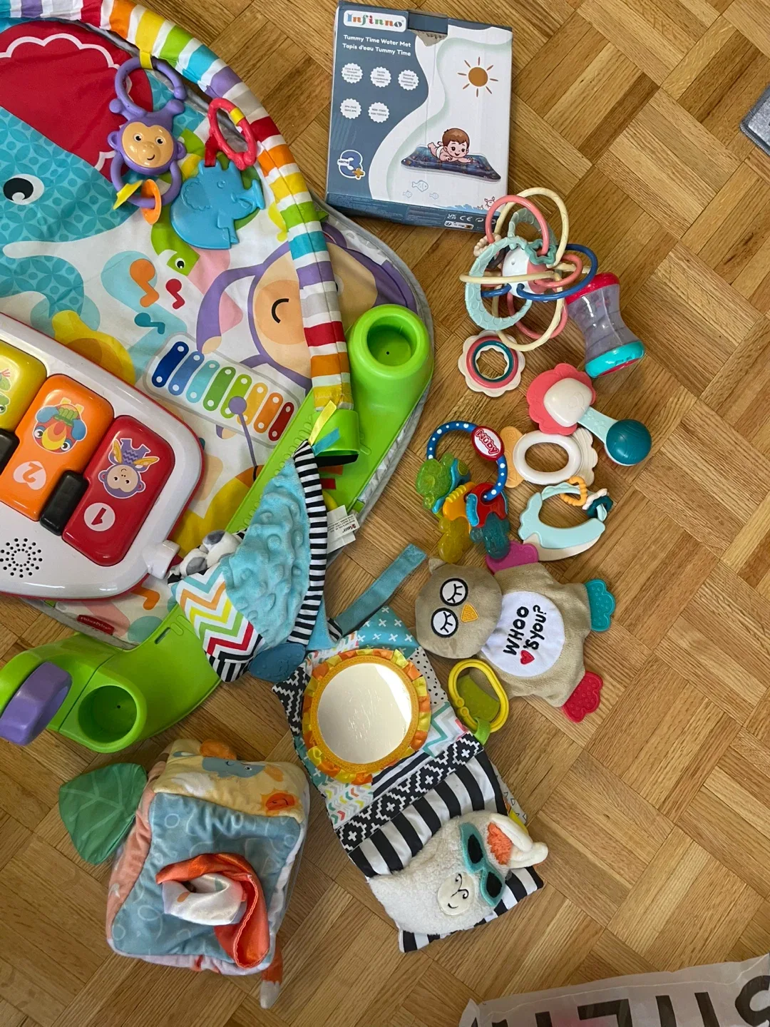 Baby Play Mat with Piano & Soft Blocks image indicator(8)