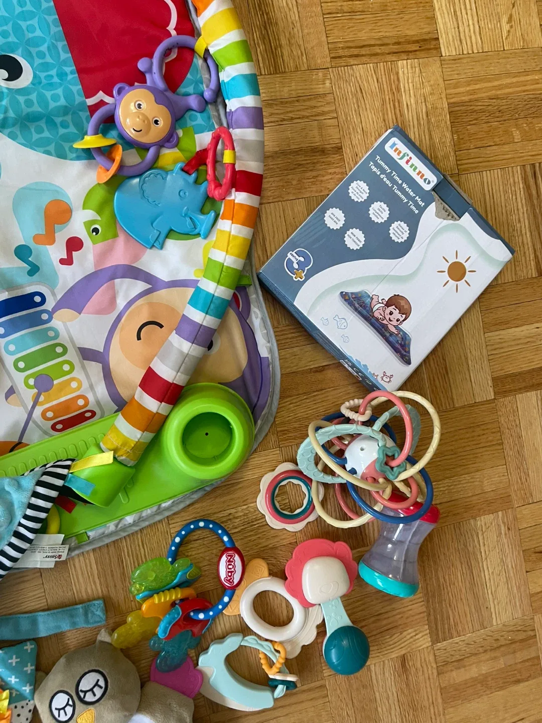 Baby Play Mat with Piano & Soft Blocks image indicator(7)