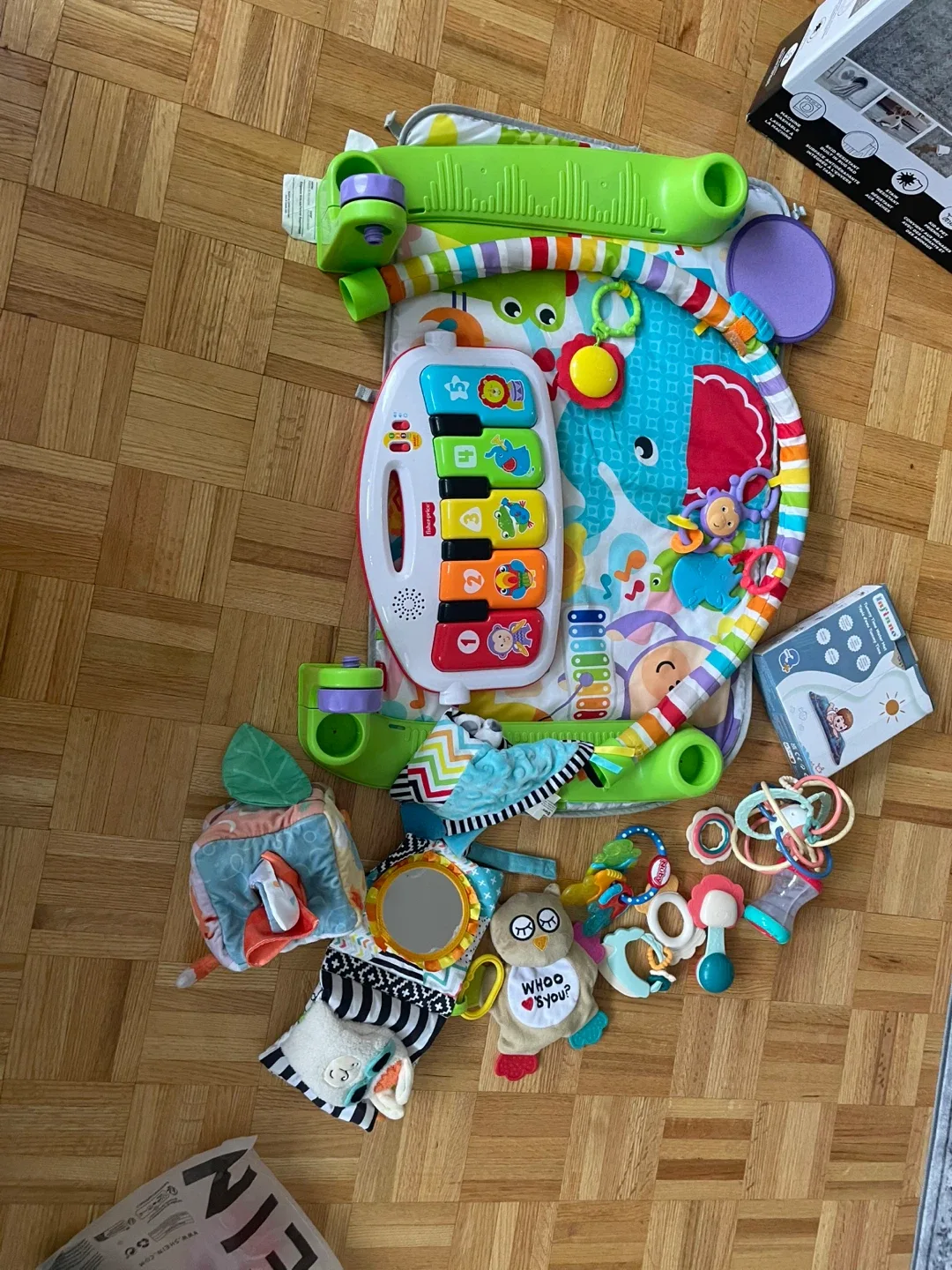 Baby Play Mat with Piano & Soft Blocks image indicator(10)