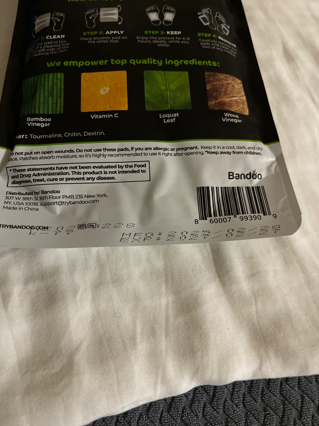 Bando Cleansing Foot Pads - 10 Pads - photo 5