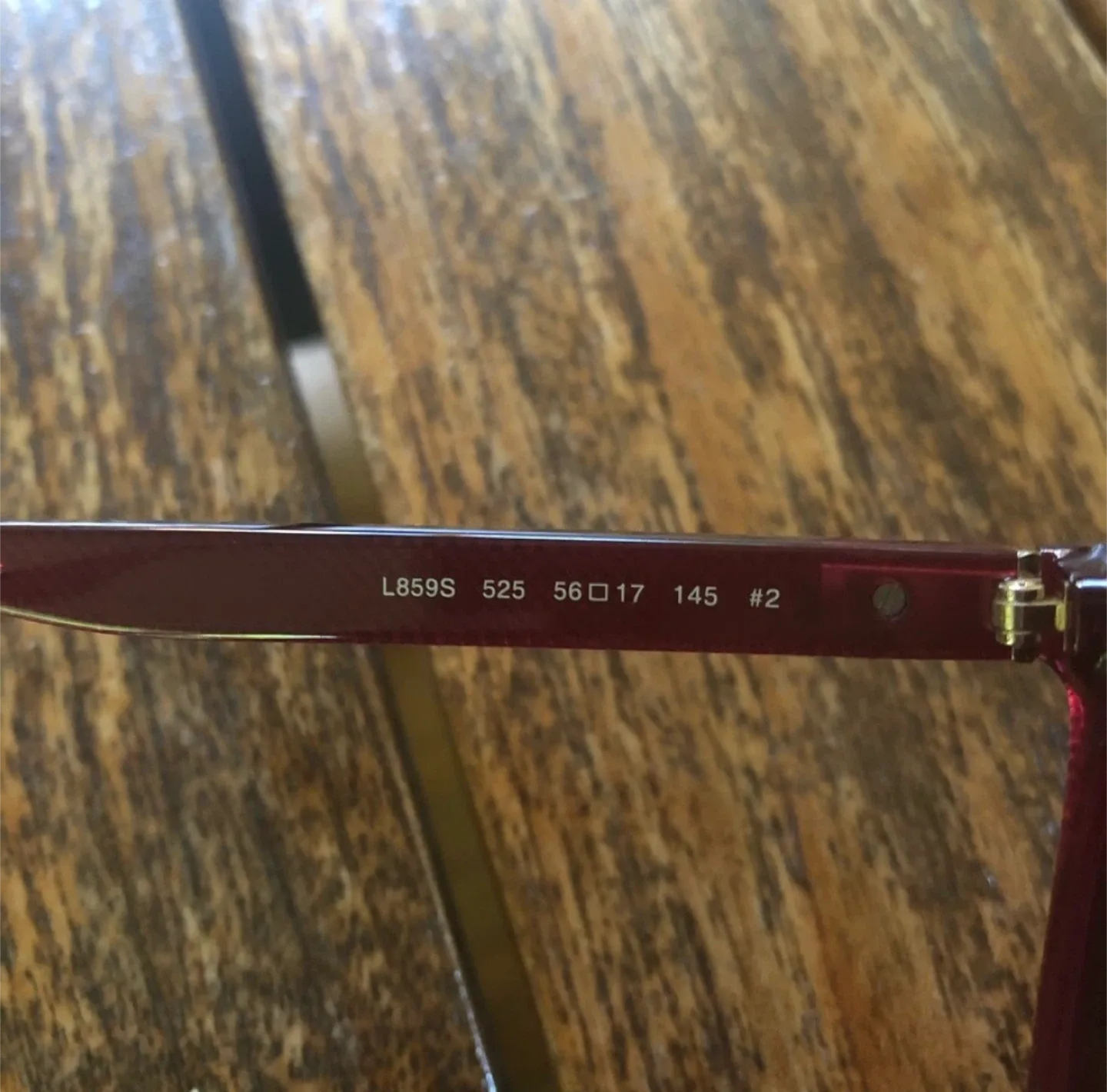 Lacoste L859S Burgundy Sunglasses image indicator(4)