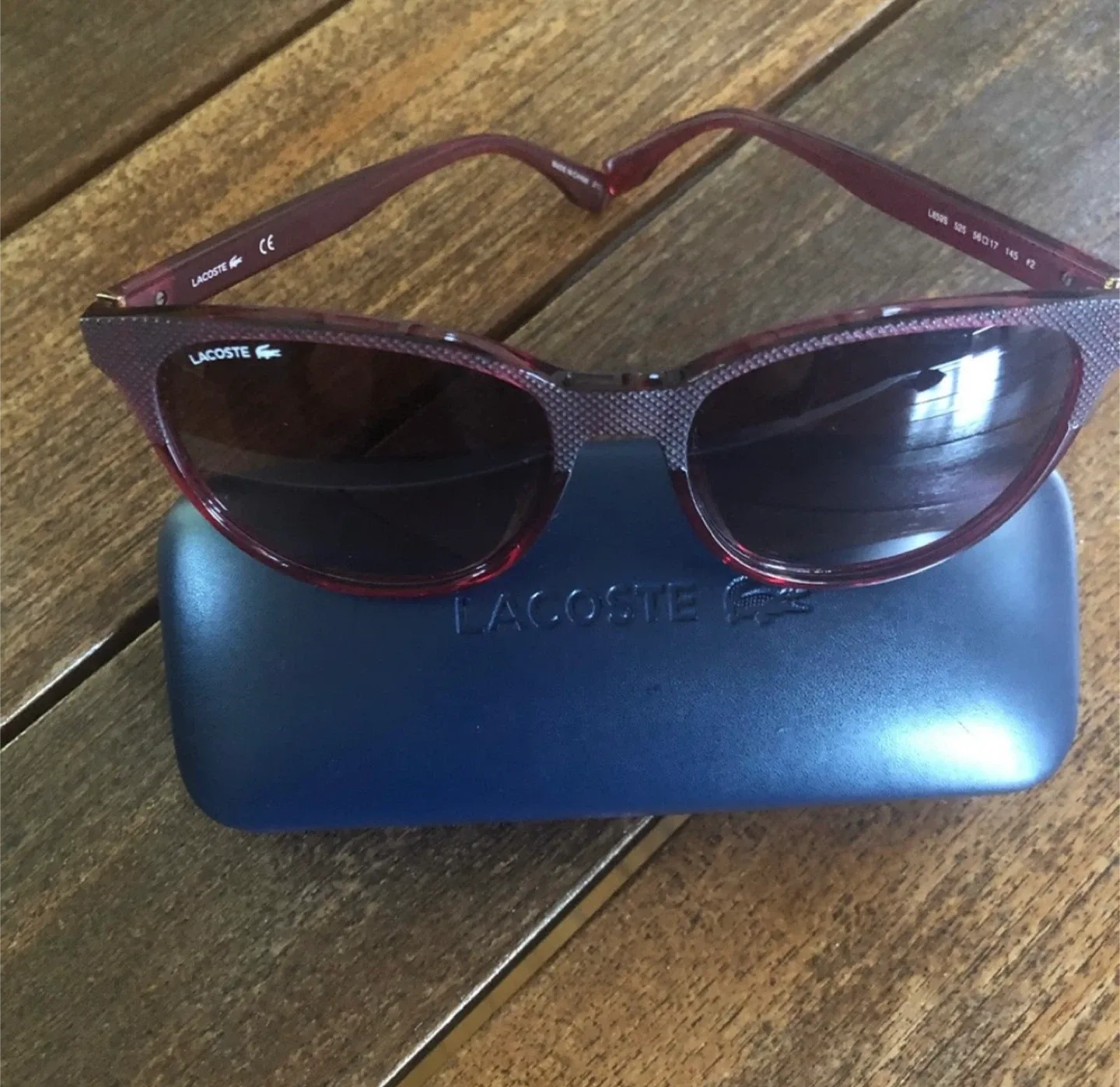 Lacoste L859S Burgundy Sunglasses image indicator(2)