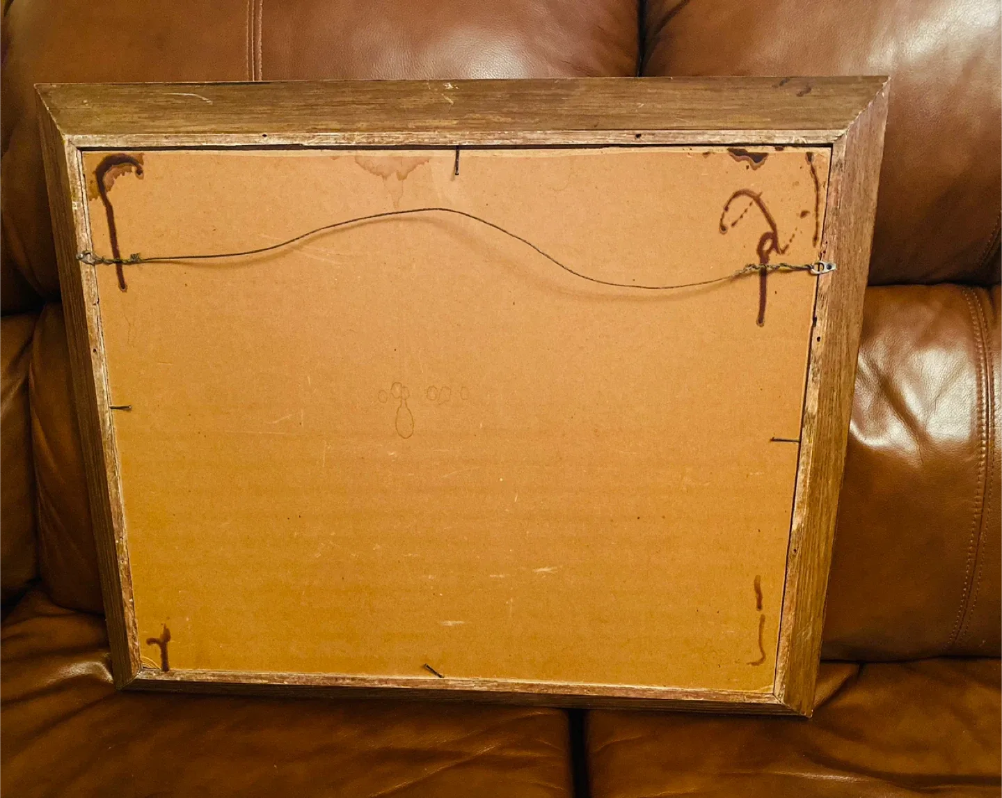 Framed Watercolor Painting - Canal Scene image indicator(3)